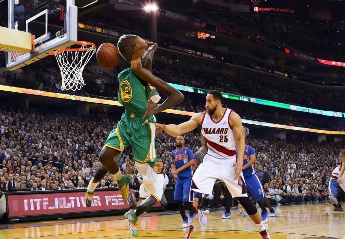 2015-16赛季勇士对开拓者经典对决回顾：速度与技术的火花碰撞